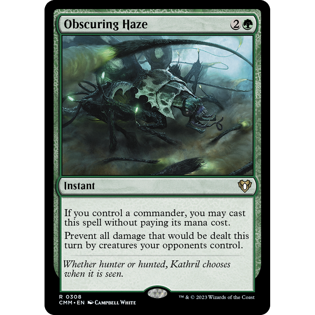 Obscuring Haze (CMM-308) - Commander Masters Foil