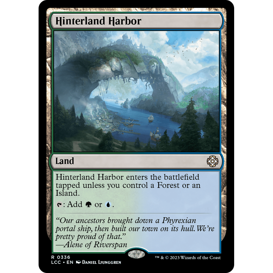 Hinterland Harbor (LCC-336) - The Lost Caverns of Ixalan Commander