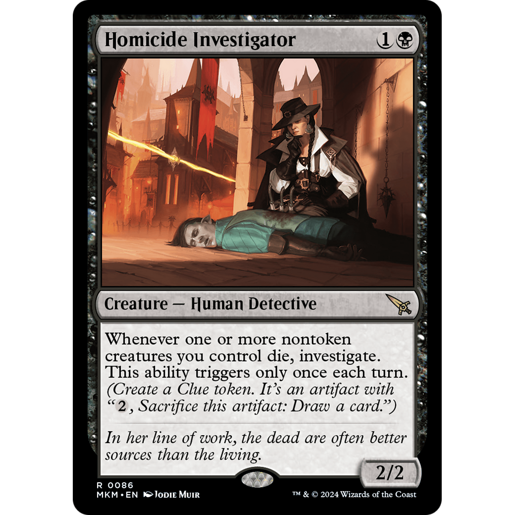Homicide Investigator (MKM-086) - Murders at Karlov Manor Foil