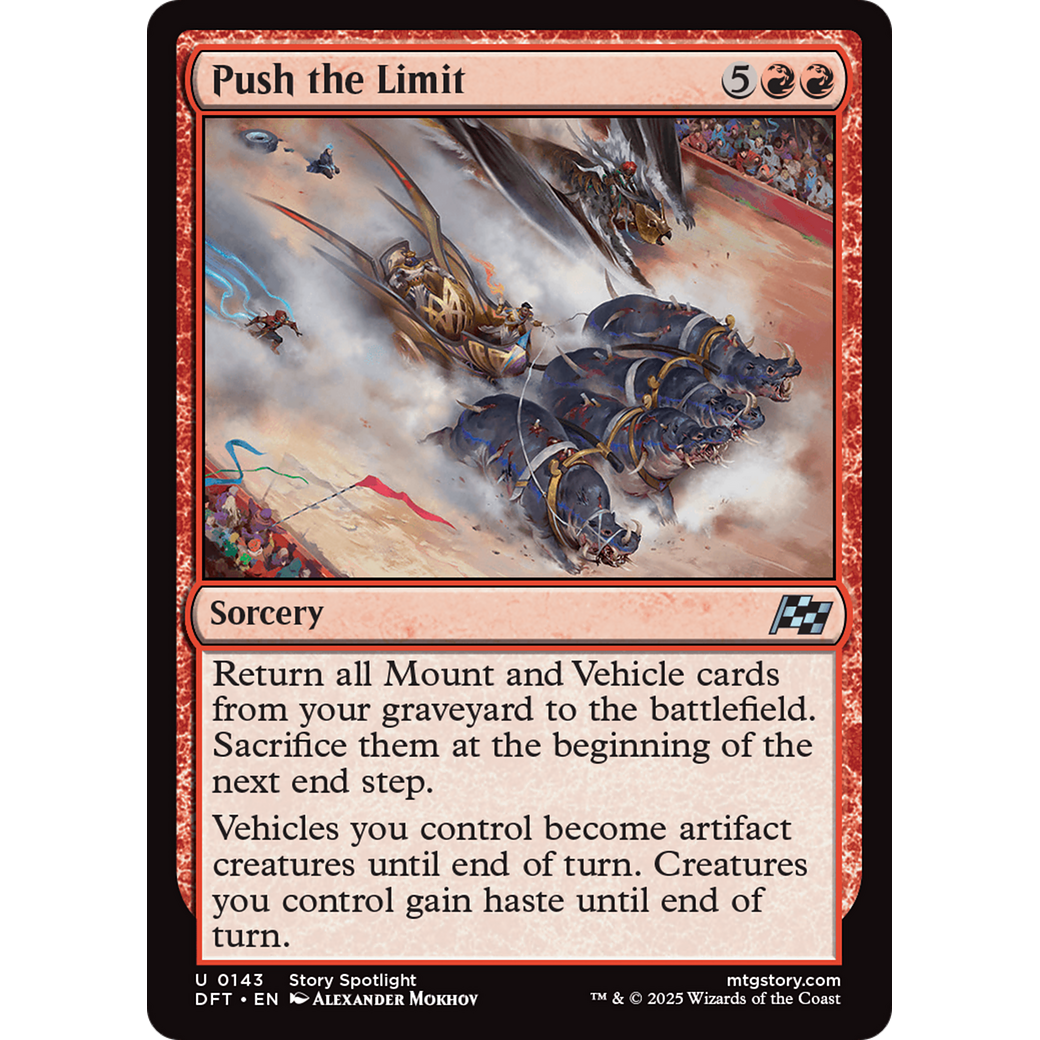 Push the Limit (DFT-143) - Aetherdrift Foil