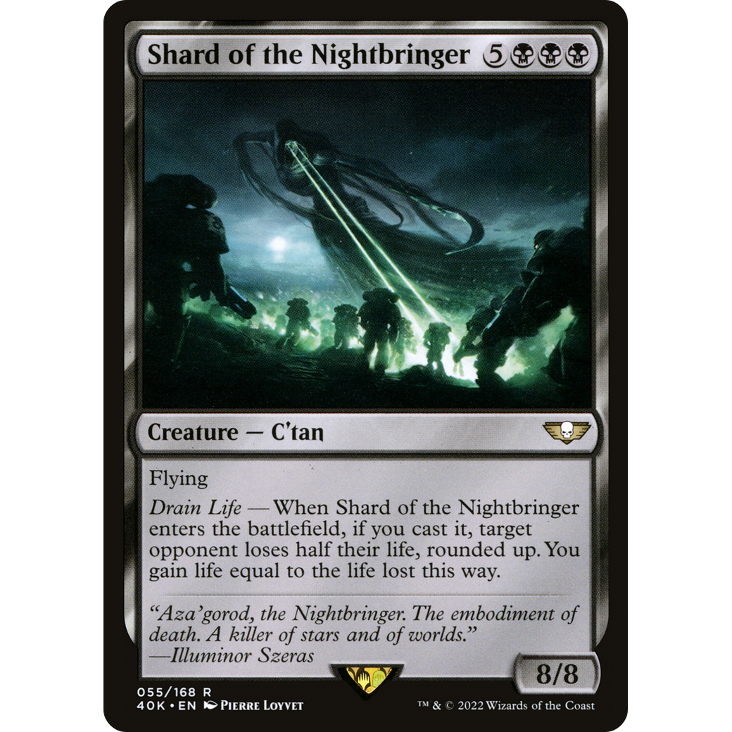 Shard of the Nightbringer (40K-055) - Warhammer 40,000 Commander