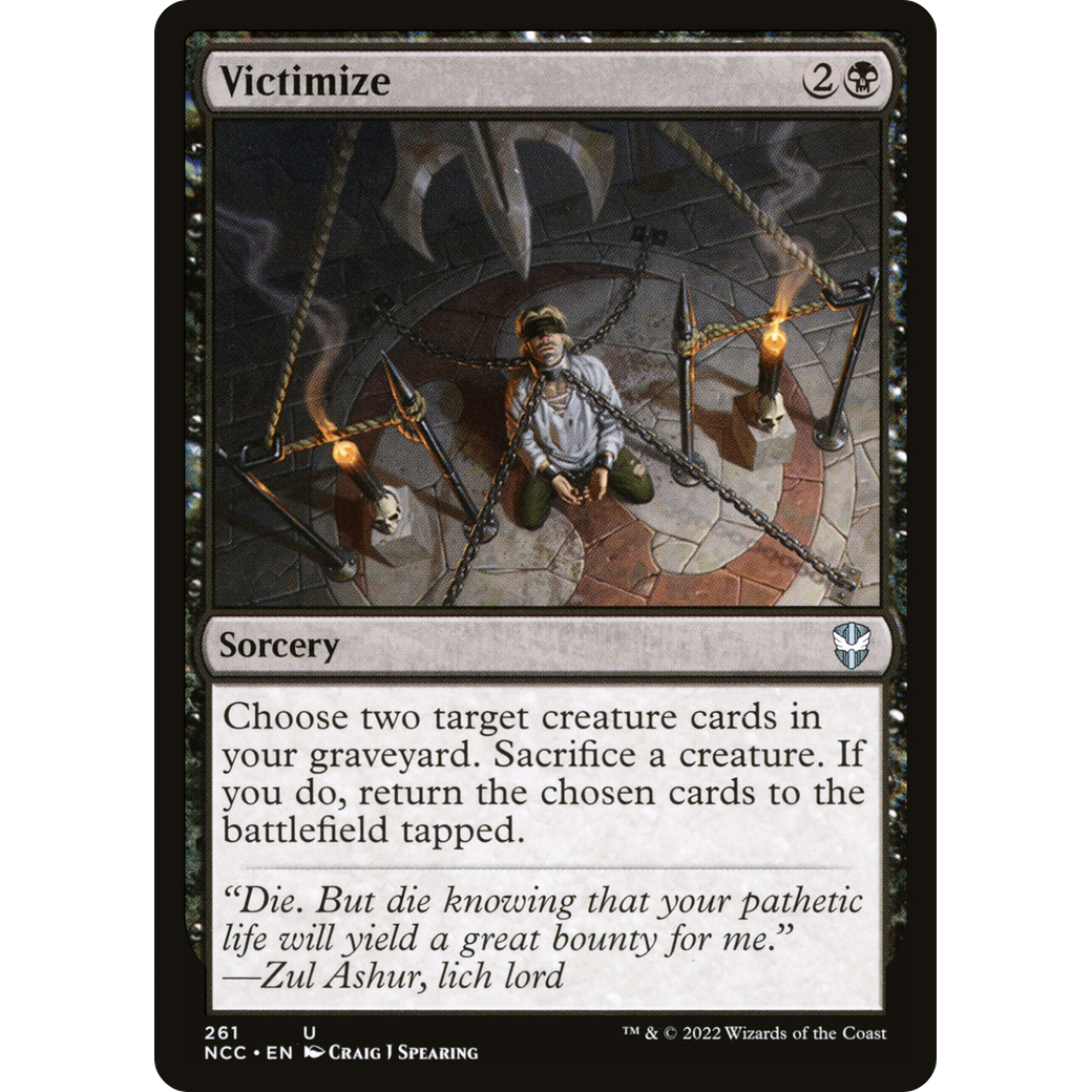Victimize (NCC-261) - New Capenna Commander