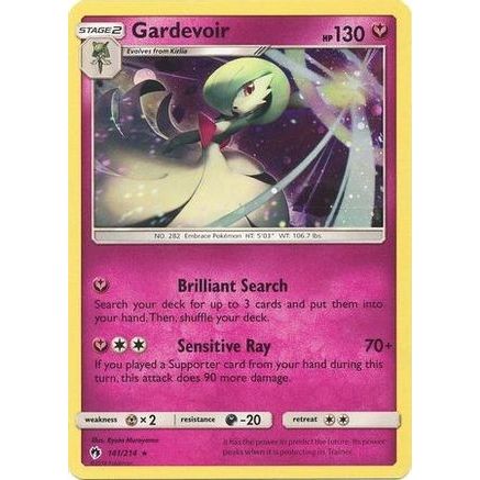 Gardevoir - 141/214 (Cosmos Holo) 141 - Miscellaneous Cards & Products Holofoil