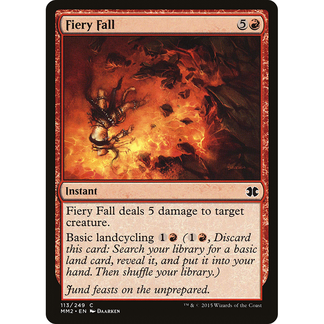Fiery Fall (MM2-113) - Modern Masters 2015
