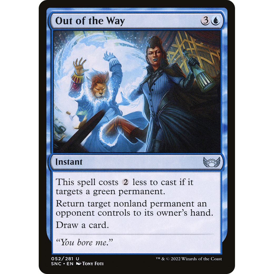 Out of the Way (SNC-052) - Streets of New Capenna