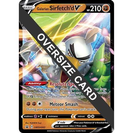 Galarian Sirfetch'd V - SWSH043 SWSH043 - Jumbo Cards Holofoil