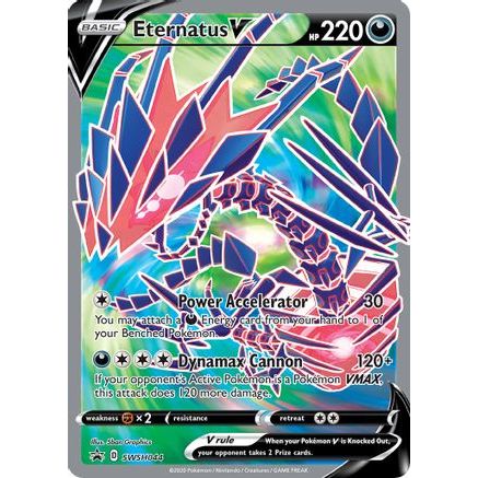 Eternatus V - SWSH044 SWSH044/307 - SWSH Sword & Shield Promo Cards Holofoil
