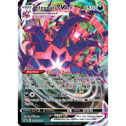 Eternatus VMAX - SWSH045 SWSH045/307 - SWSH Sword & Shield Promo Cards Holofoil