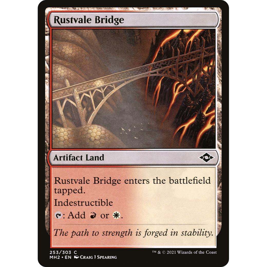Rustvale Bridge (MH2-253) - Modern Horizons 2 Foil