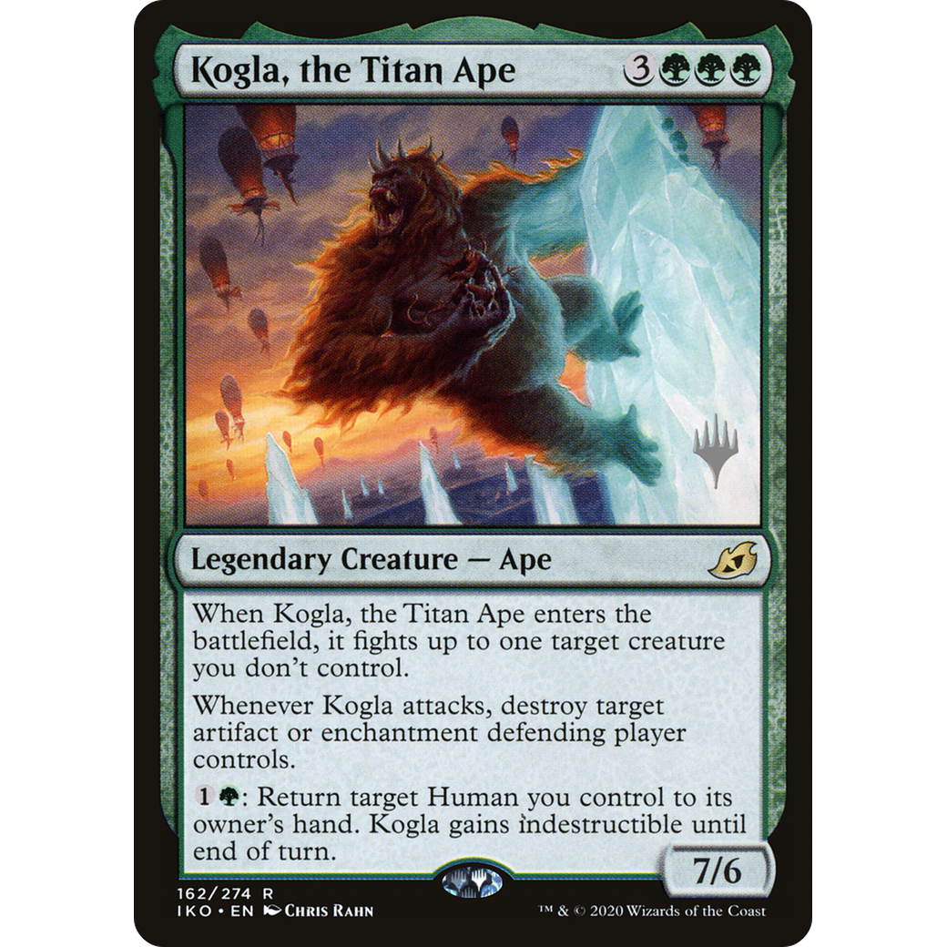 Kogla, the Titan Ape (PPIKO-162) - Ikoria: Lair of Behemoths Promos Foil