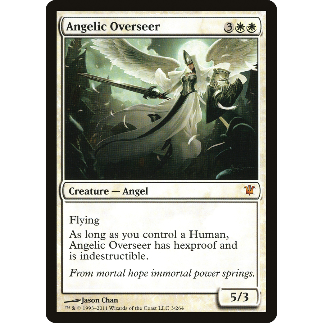 Angelic Overseer (ISD-003) - Innistrad Foil