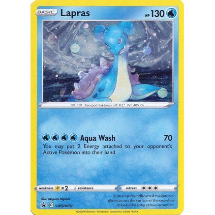 Lapras - SWSH051 SWSH051/307 - SWSH Sword & Shield Promo Cards Holofoil