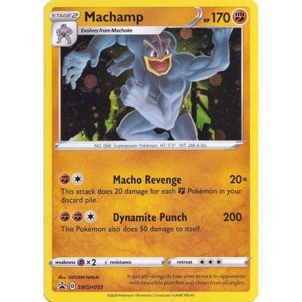Machamp - SWSH053 SWSH053/307 - SWSH Sword & Shield Promo Cards Holofoil