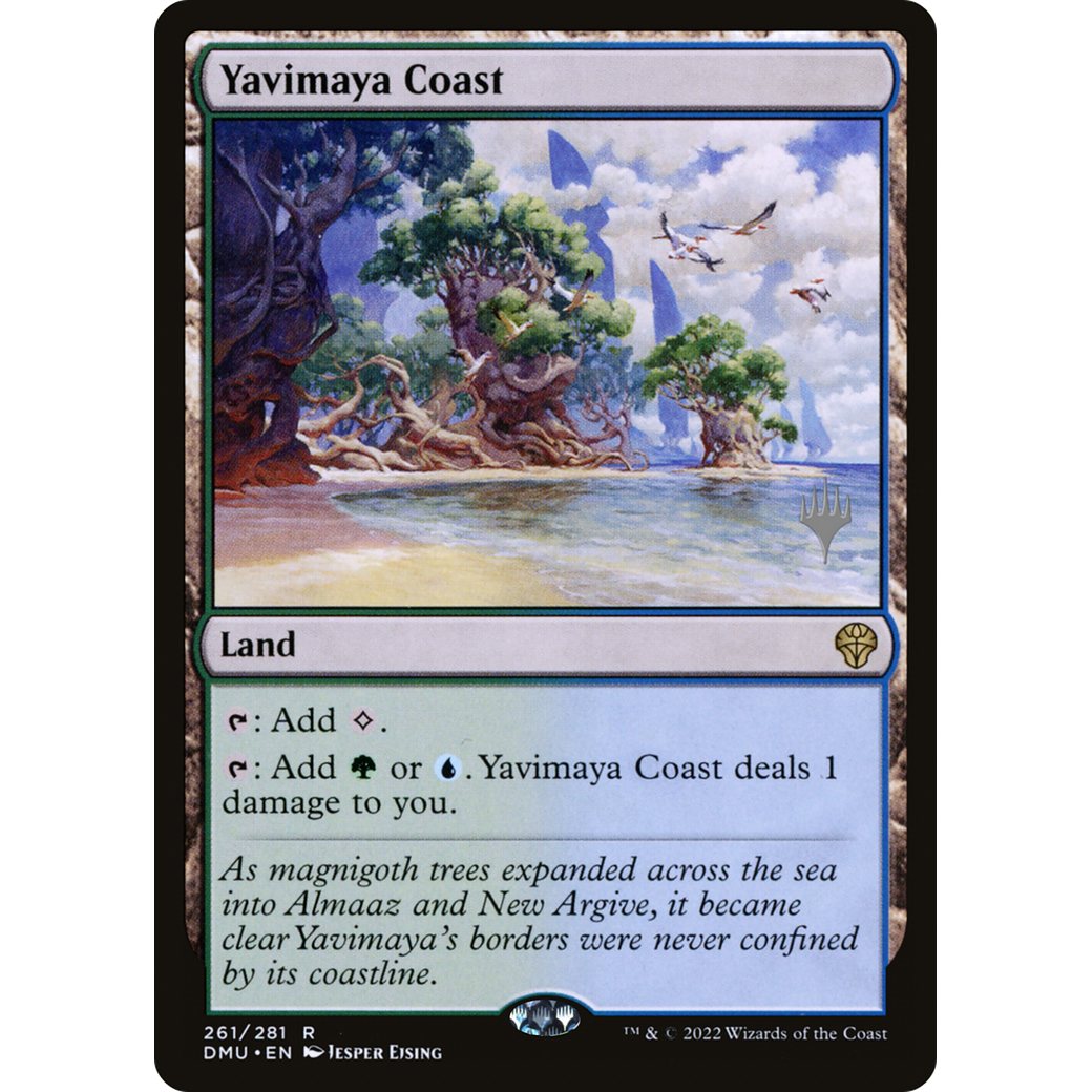 Yavimaya Coast (PPDMU-261) - Dominaria United Promos