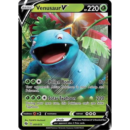 Venusaur V 1/73 - Champions Path Holofoil