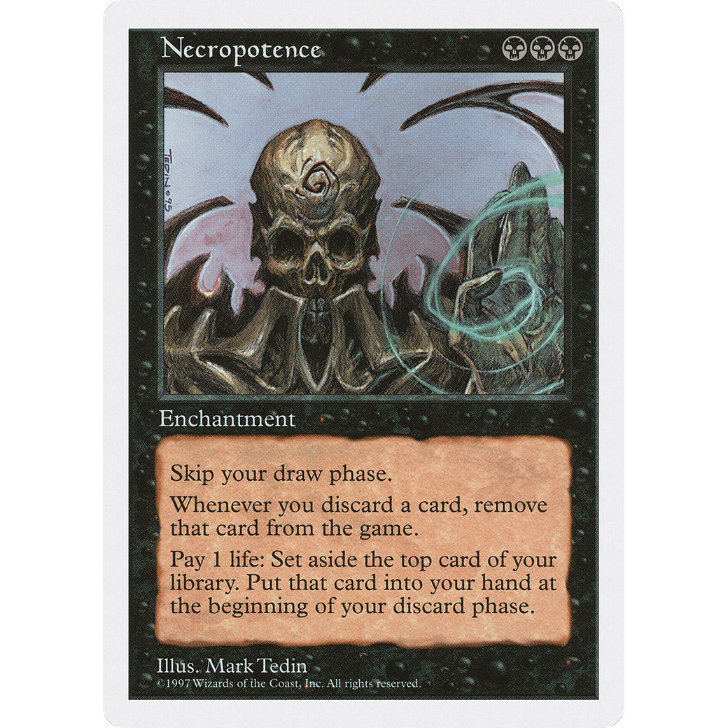 Necropotence (5ED-) - Fifth Edition
