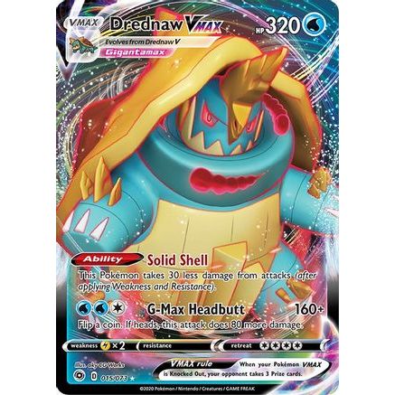 Drednaw VMAX 15/73 - Champions Path Holofoil