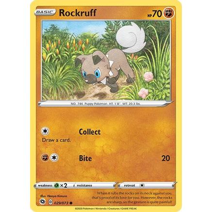 Rockruff 29/73 - Champions Path Reverse Holofoil