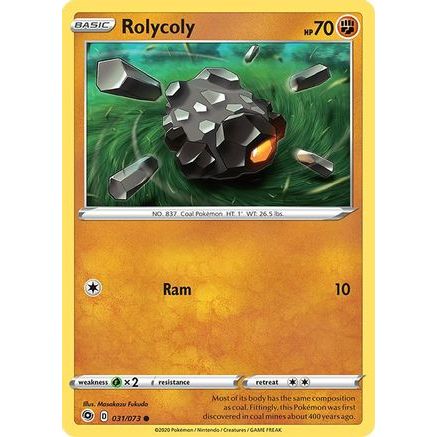 Rolycoly 31/73 - Champions Path