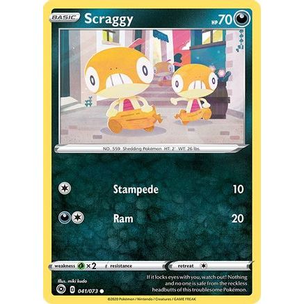 Scraggy 41/73 - Champions Path