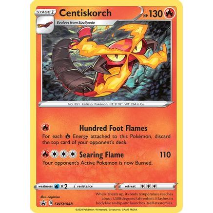 Centiskorch - SWSH048 SWSH048/307 - SWSH Sword & Shield Promo Cards Holofoil