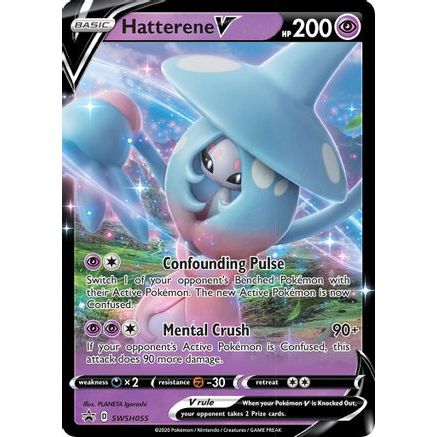 Hatterene V - SWSH055 SWSH055/307 - SWSH Sword & Shield Promo Cards Holofoil