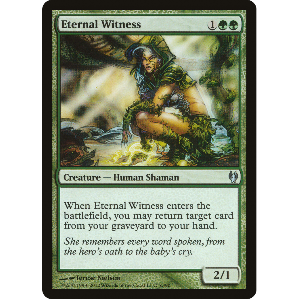 Eternal Witness (DDJ-055) - Duel Decks: Izzet vs. Golgari