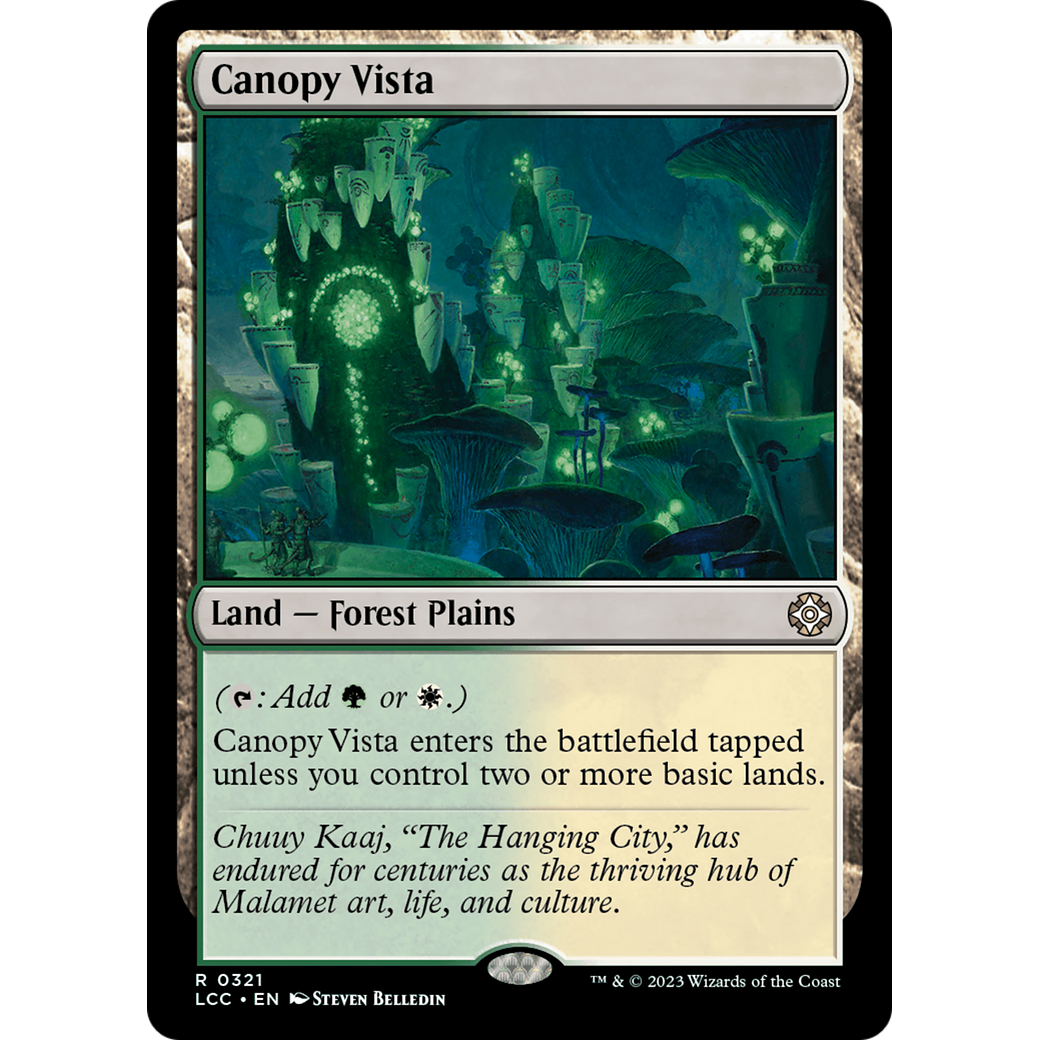 Canopy Vista (LCC-321) - The Lost Caverns of Ixalan Commander