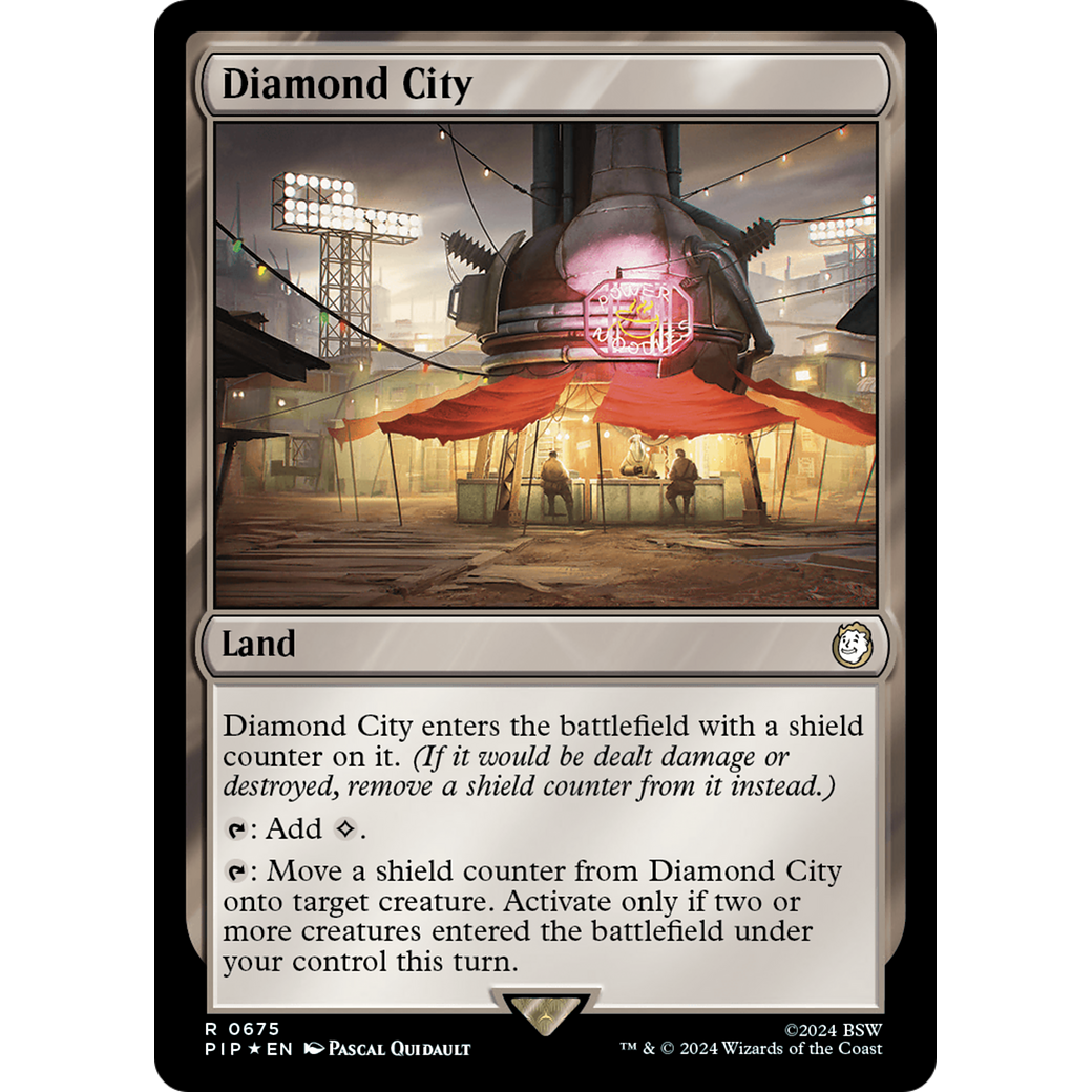 Diamond City (PIP-675) - Fallout Foil
