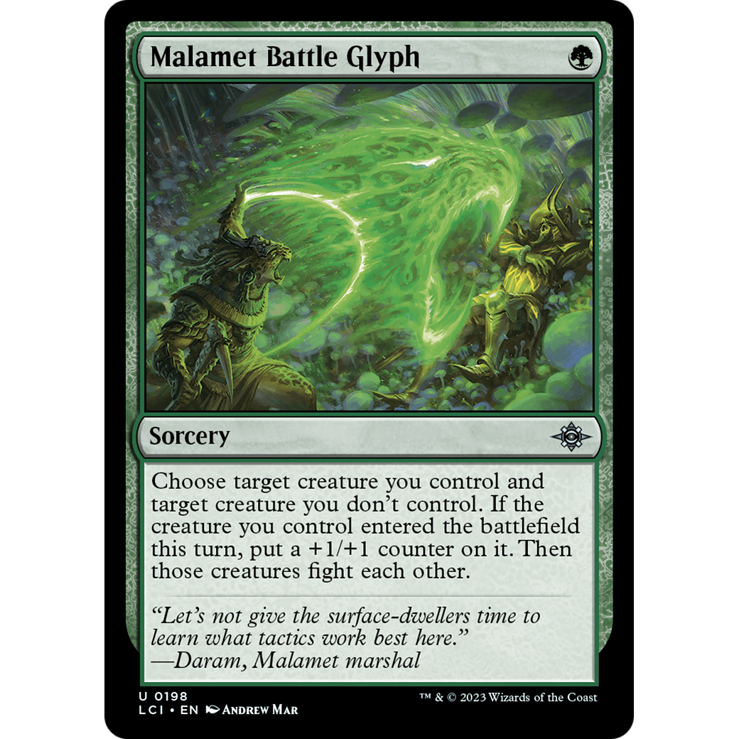 Malamet Battle Glyph (LCI-198) - The Lost Caverns of Ixalan