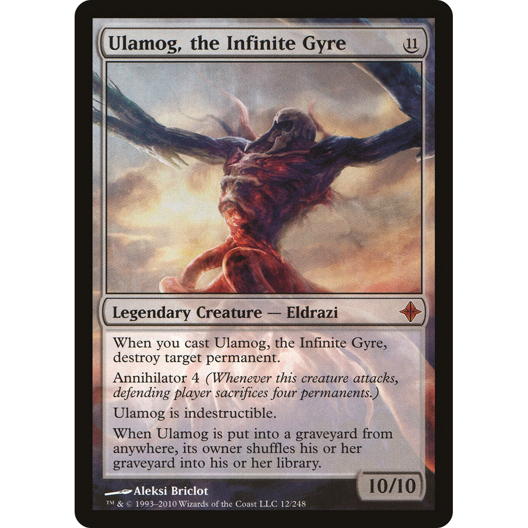 Ulamog, the Infinite Gyre (ROE-012) - Rise of the Eldrazi Foil