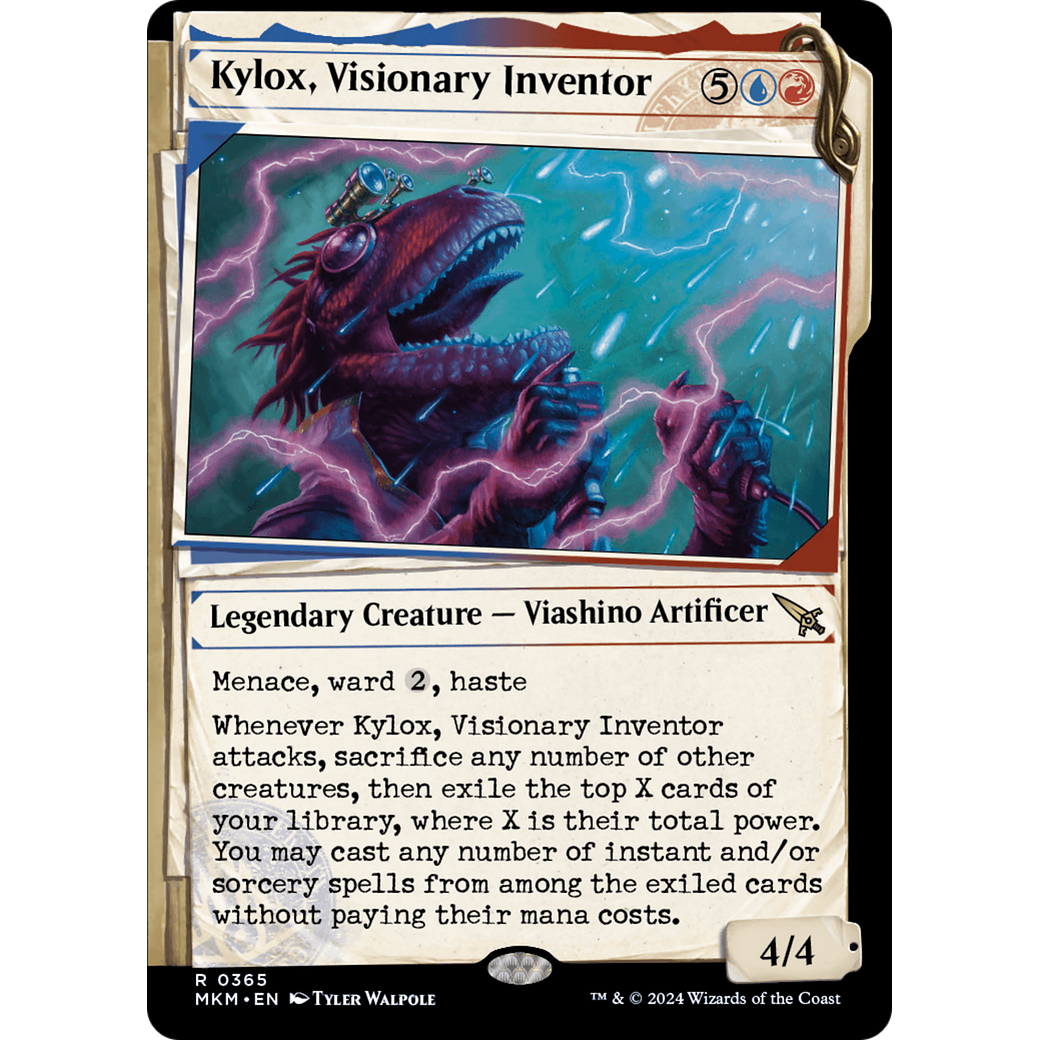 Kylox, Visionary Inventor (MKM-365) - Murders at Karlov Manor: (Showcase)