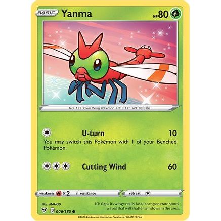 Yanma 6/185 - SWSH04 Vivid Voltage