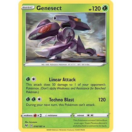 Genesect 16/185 - SWSH04 Vivid Voltage Reverse Holofoil