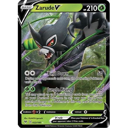 Zarude V 22/185 - SWSH04 Vivid Voltage Holofoil