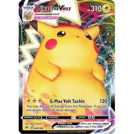 Pikachu VMAX 44/185 - SWSH04 Vivid Voltage Holofoil