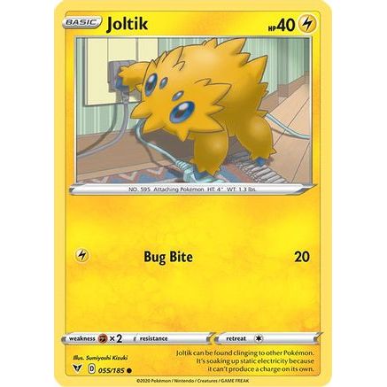 Joltik 55/185 - SWSH04 Vivid Voltage