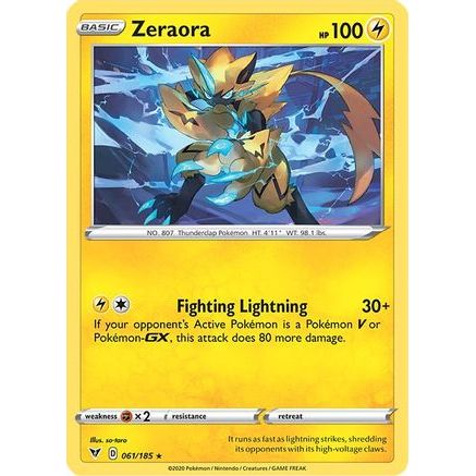 Zeraora 61/185 - SWSH04 Vivid Voltage Holofoil