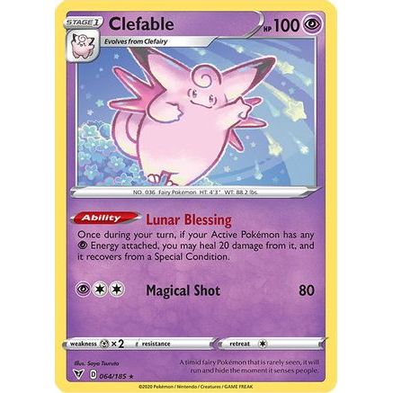 Clefable 64/185 - SWSH04 Vivid Voltage