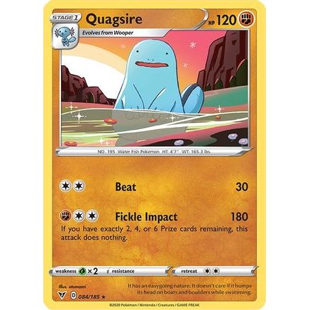 Quagsire 84/185 - SWSH04 Vivid Voltage