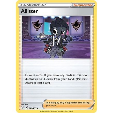 Allister 146/185 - SWSH04 Vivid Voltage