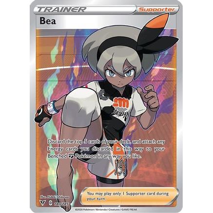 Bea (Full Art) 180/185 - SWSH04 Vivid Voltage Holofoil