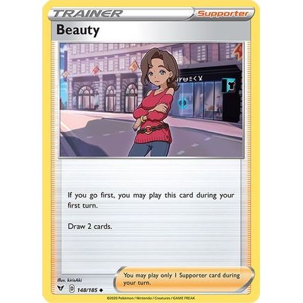Beauty 148/185 - SWSH04 Vivid Voltage Reverse Holofoil