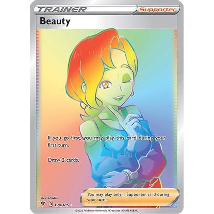 Beauty (Secret) 194/185 - SWSH04 Vivid Voltage Holofoil