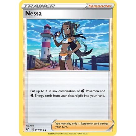 Nessa 157/185 - SWSH04 Vivid Voltage Reverse Holofoil