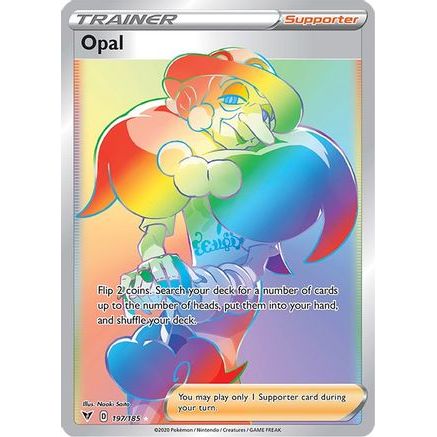 Opal (Secret) 197/185 - SWSH04 Vivid Voltage Holofoil