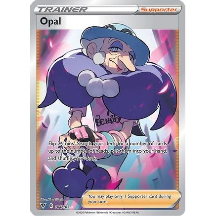 Opal (Full Art) 184/185 - SWSH04 Vivid Voltage Holofoil