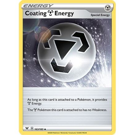 Coating Metal Energy 163/185 - SWSH04 Vivid Voltage Reverse Holofoil