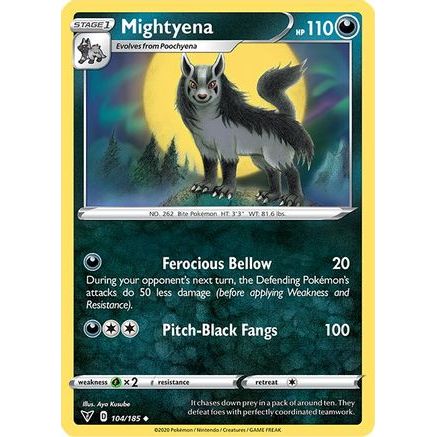 Mightyena 104/185 - SWSH04 Vivid Voltage