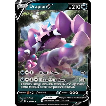 Drapion V 106/185 - SWSH04 Vivid Voltage Holofoil